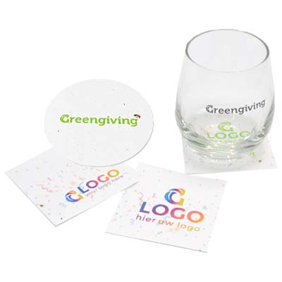 Seed paper coaster | 200 gsm - Image 1